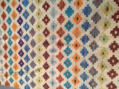 COLORFUL HAND KNOTTED KLIM RUNNER 2.9x6.6