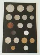 17 Piece Israel Type Coin Set 1948 and Later