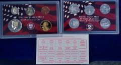 Estate Lot of 2000 Silver Proof Sets 5 Total