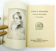 Antique Lydia Pinkhams Private Book for Women
