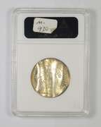 Unc Details 1964 Kennedy Half Dollar 25C Pln D/S Indent Bent - ANACS