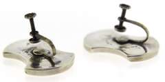 Sterling Silver Mexico Non-Pierce Earrings