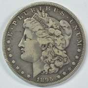 The rare 1895-O Morgan Silver Dollar in VF+