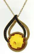 Sterling Silver Citrine Necklace