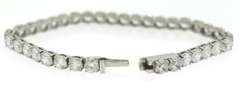Fantasia by Deserio Cubic Zirconia Tennis Bracelet