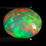 Full panel floral flashing 1.96ct Welo Opal