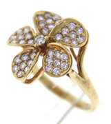 Fantastic Na Hoku Diamond Plumeria Ring