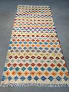 COLORFUL HAND KNOTTED KLIM RUNNER 2.9x6.6