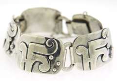 Sterling Silver Mexico Taco Victoria Bracelet