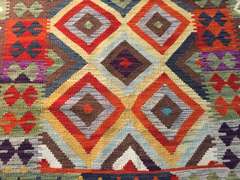 COLORFUL HAND KNOTTED KLIM 4x6.1