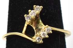Diamond Ring Enhancer in 14KT Yellow Gold