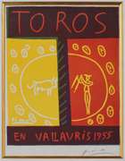 PABLO PICASSO TOROS EN VALLAURIS 1955 1955