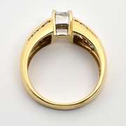 Bold Princess Cut Diamond Ring