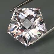 Lavish 23.65ct checker top whisper pink Amethyst