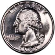 Gem Proof 1953 Washington Quarter!
