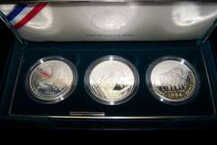 1994 VETERANS  Commem $ 3 Coin Set, OGP