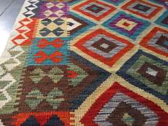 COLORFUL HAND KNOTTED KLIM 4x6.1