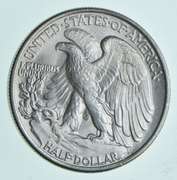 1937 Walking Liberty Half Dollar
