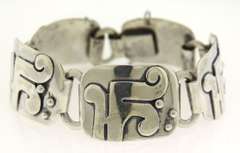 Sterling Silver Mexico Taco Victoria Bracelet