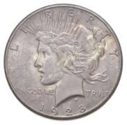 1928 Peace Silver Dollar