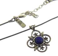 Lapis Sterling Silver Necklace