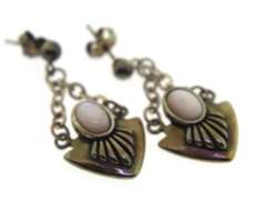 Sterling Silver MoonStone Drop Earrings