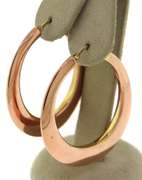 Nice Rose Gold Hoop Earrings