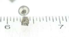 Elegant White Gold .40ctw Diamond Earrings