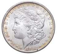1882-CC Morgan Silver Dollar