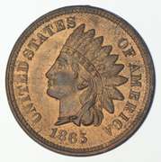 1865 Indian Head Cent