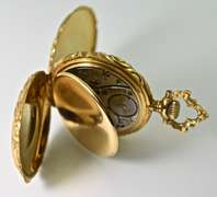Spectacular 18K Repoussed Pocketwatch