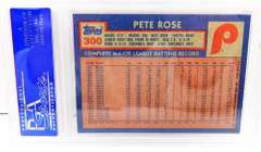 1984 Pete Rose Graded 8NM-MT Baseball Card