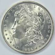 Essentially Gem BU 1882-P Morgan Silver Dollar