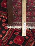 STUNNING AFGHAN  RUG 3'.7" X7'.0"