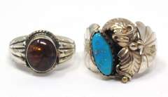 Group Lot of 11 Sterling Silver Rings