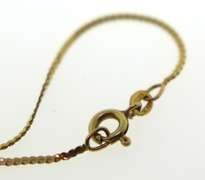 Italian 14K Yellow Gold Flat Snake Chain