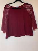 BB Dakota Red Lace Top
