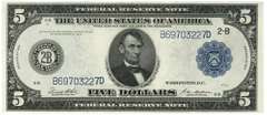 Crisp 1914 Series Large Size Federal Reserve Note. Nice