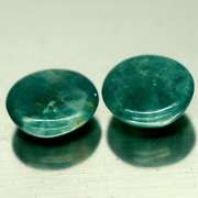 Gorgeous 7.26ct forest green Grandidierite pair