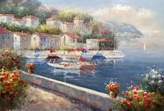 BEAUTIFUL HAND PAINTED OIL PAINTING ON CANVAS