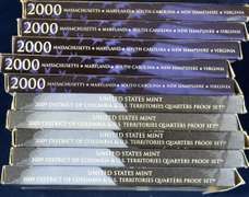 Estate Lot of Proof Quarters Sets 10 Total Sets