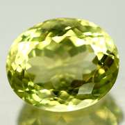 Large! 12.86ct oval cut Citrine center stone