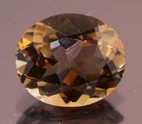 Eye catching 4.64ct oval cut Imperial Topaz