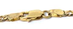 Nice Figaro Bracelet in 14KT Yellow Gold