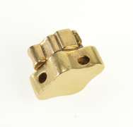 10K Yellow Gold Victorian Natural Opal Slide Bracelet Charm/Pendant