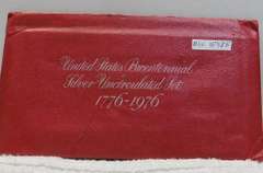 1776-1976 Silver Unc 3 pc Set 40% Sil