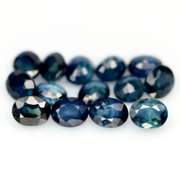 Heated only! 6.03ct Royal blue Sapphire set