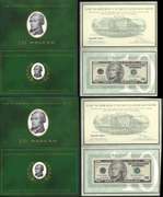 $10 1999 Set of 2 Matching 4 Digit Serial number in original BEP holder