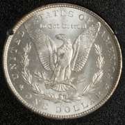 1882 CC Frosty White Unc GSA Morgan Dollar