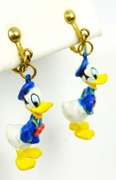 Fun Disney Donald Duck Dangly Earrings